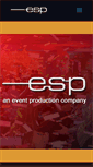 Mobile Screenshot of partywithesp.com